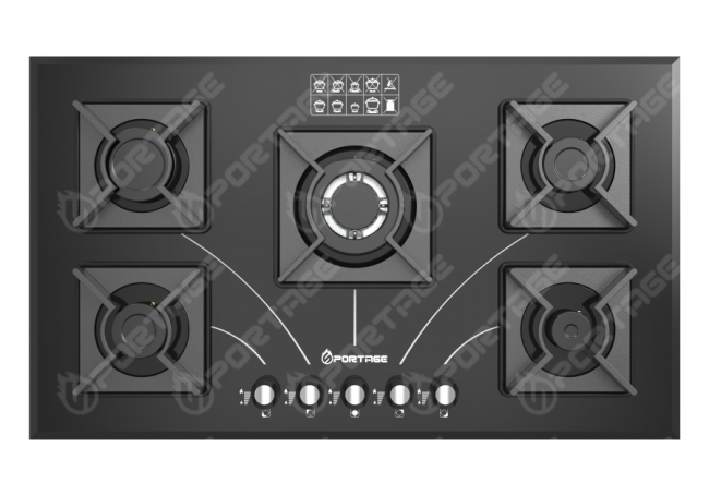 اجاق گاز شیشه ای اسپرتج g5506