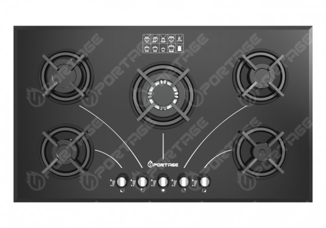 اجاق گاز شیشه ای اسپرتج g5509