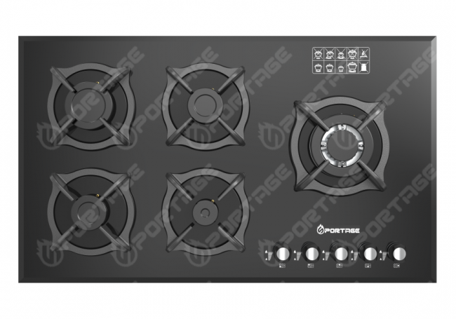 اجاق گاز شیشه ای اسپرتج g5511