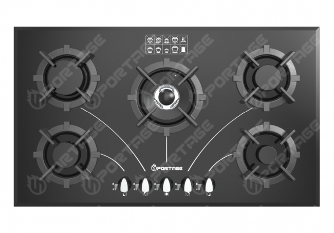 اجاق گاز شیشه ای اسپرتج g5545