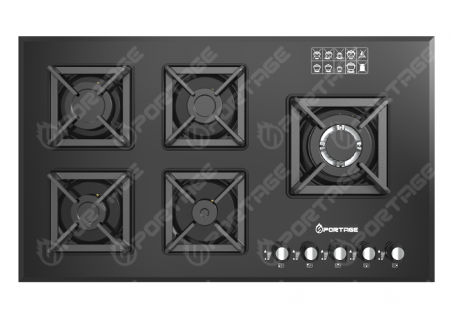 اجاق گاز شیشه ای اسپرتج g5550