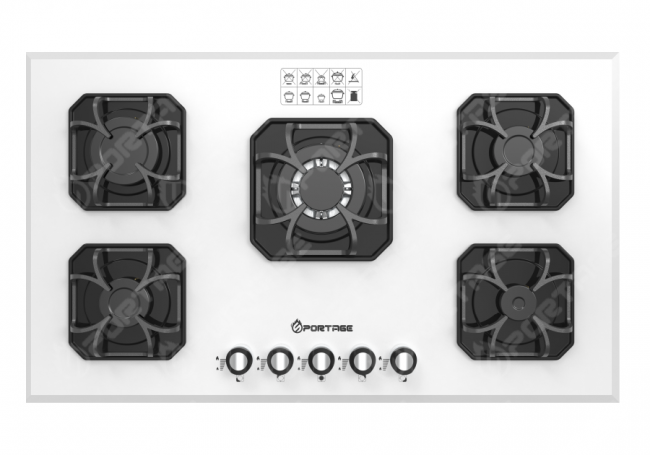 اجاق گاز شیشه ای اسپرتج g5530w