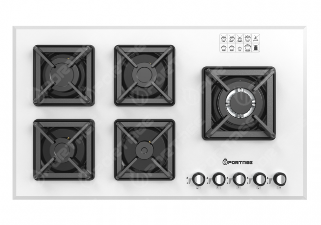 اجاق گاز شیشه ای اسپرتج g5550w