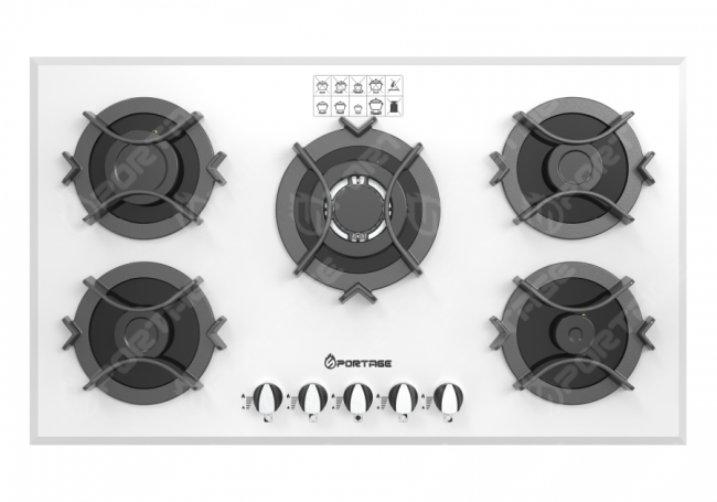 اجاق گاز شیشه ای اسپرتج g5556w