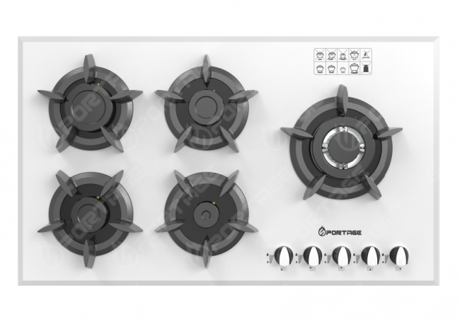 اجاق گاز شیشه ای اسپرتج g5563w